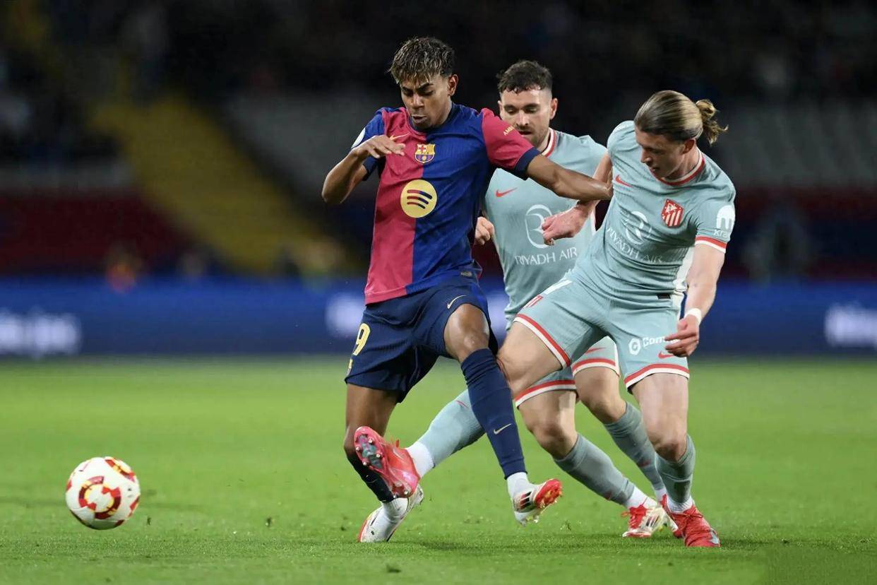 巴萨客场大胜马竞,晋级欧冠半决赛 巴萨客场大胜马竞,晋级欧冠半决赛